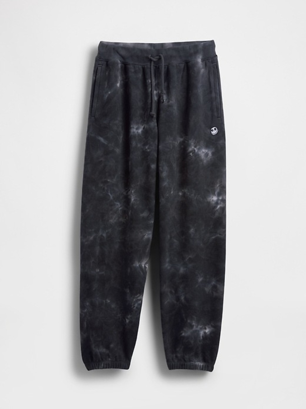 Gap x Disney Nightmare Before Christmas Heavyweight Skull Baggy Joggers